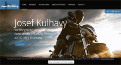 Desktop Screenshot of motorrad-kulhavy.at